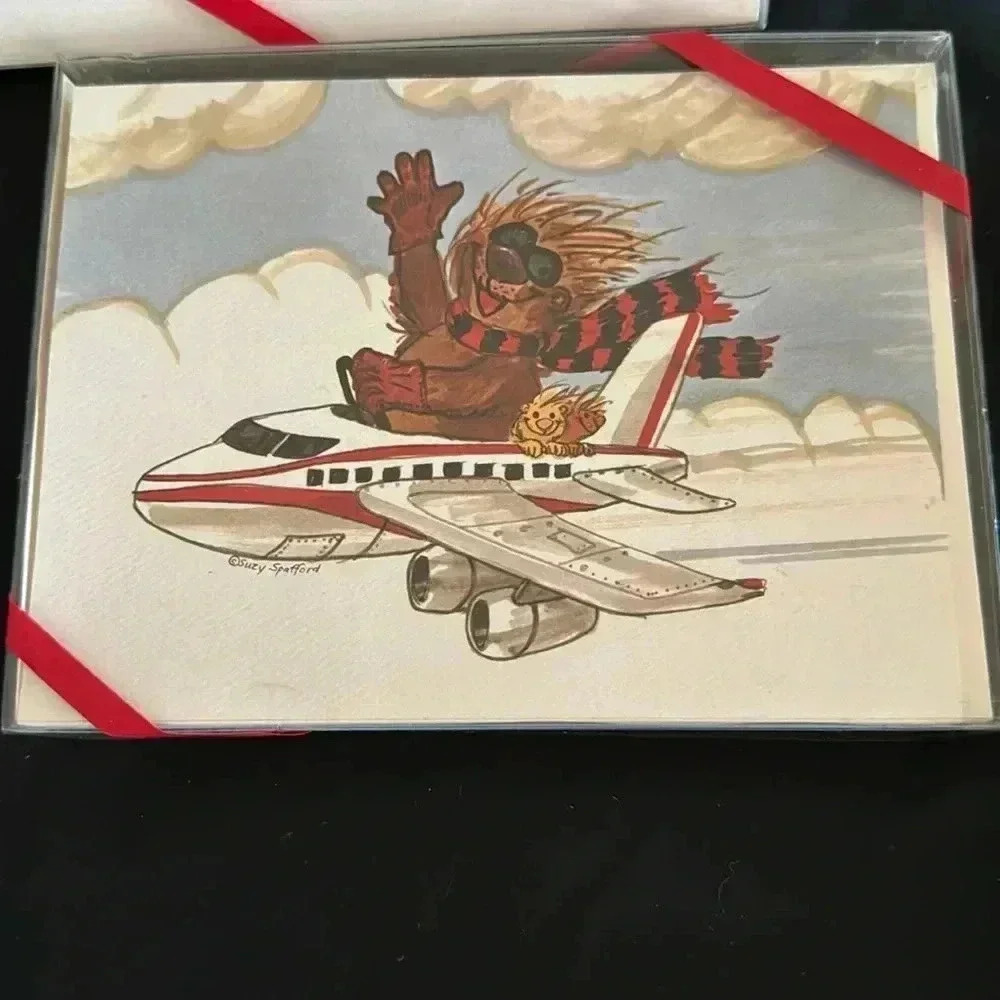 VTG 1979 Suzy’s Zoo Note Cards 2 packets of 8 includes cards & envelopes